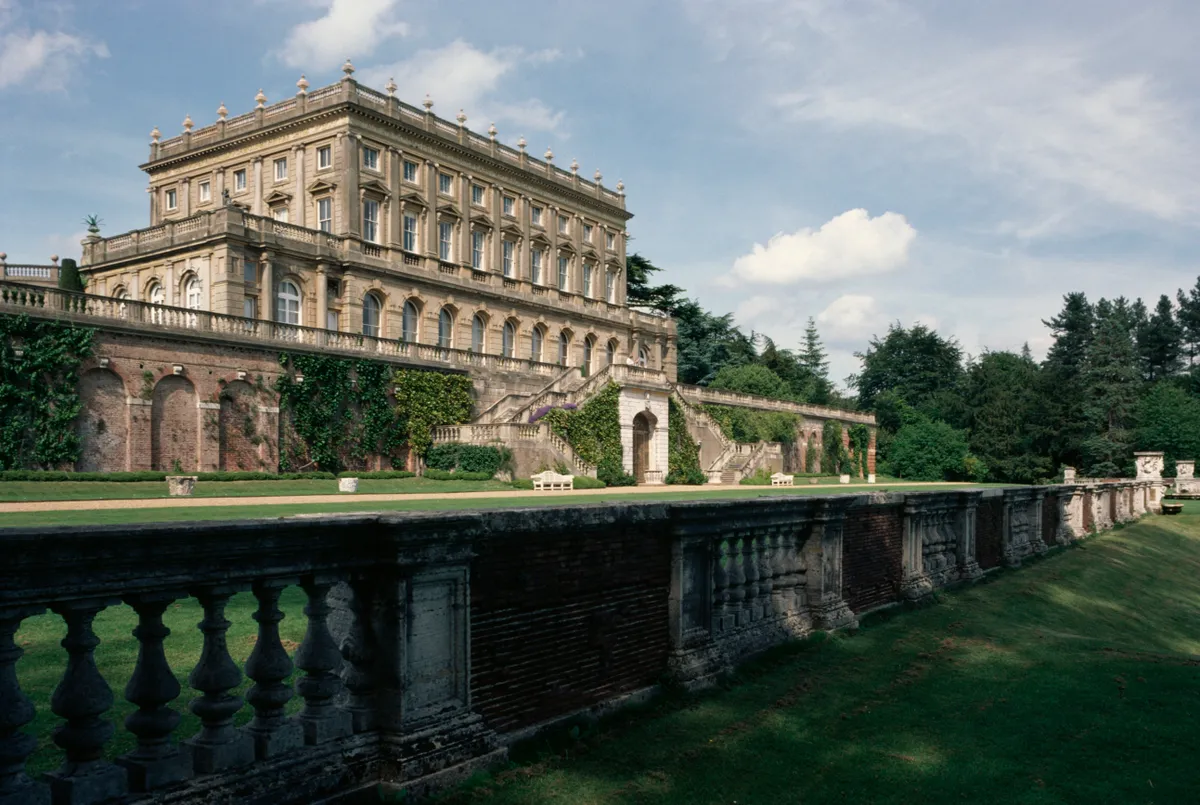 View of Cliveden House, Taplow, Buckinghamshire, England, United Kingdom, 19th century.