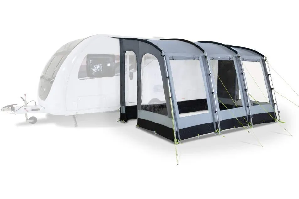 Kampa Rally 390 Caravan Porch Awning on a white background