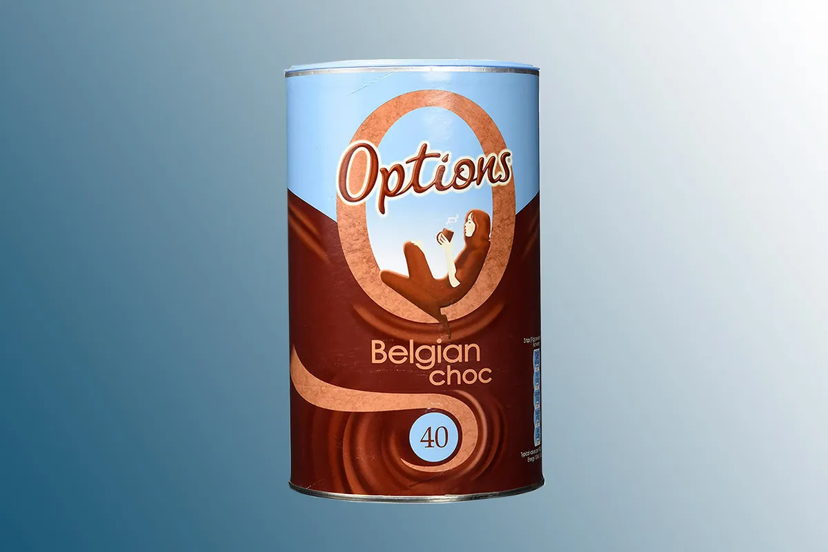 Options Belgian ChocOLait Luxury Instant Hot Drink with Sugar G