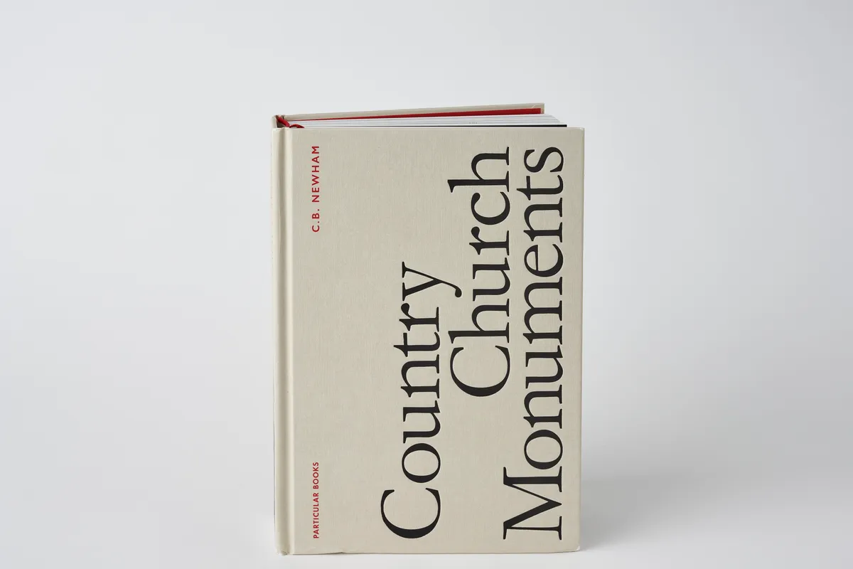 Country Church Monuments hardback book by CB Newham