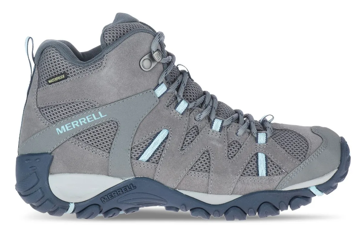 Merrell Deverta 2 Mid Waterproof boots on a white background