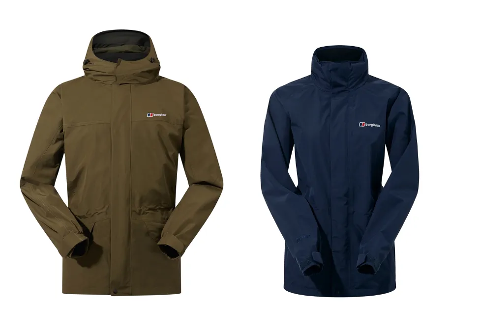 Berghaus Glissade and Cornice waterproof jackets