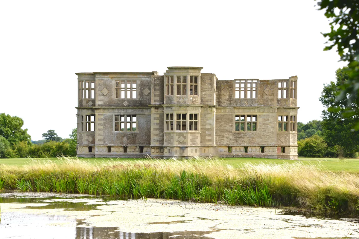 Lyveden New Bield Elizabethan summer house in the parish of Aldwincle in North Northamptonshire