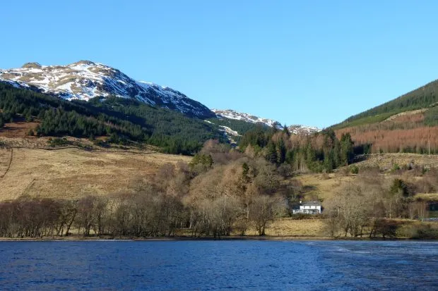Dhanakosa beside Loch Voil in the southern Scottish Highlands