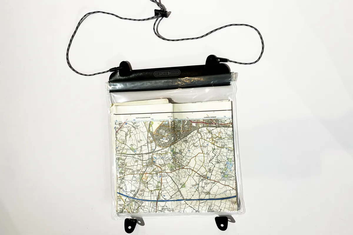 Ortlieb Map Case on a white background