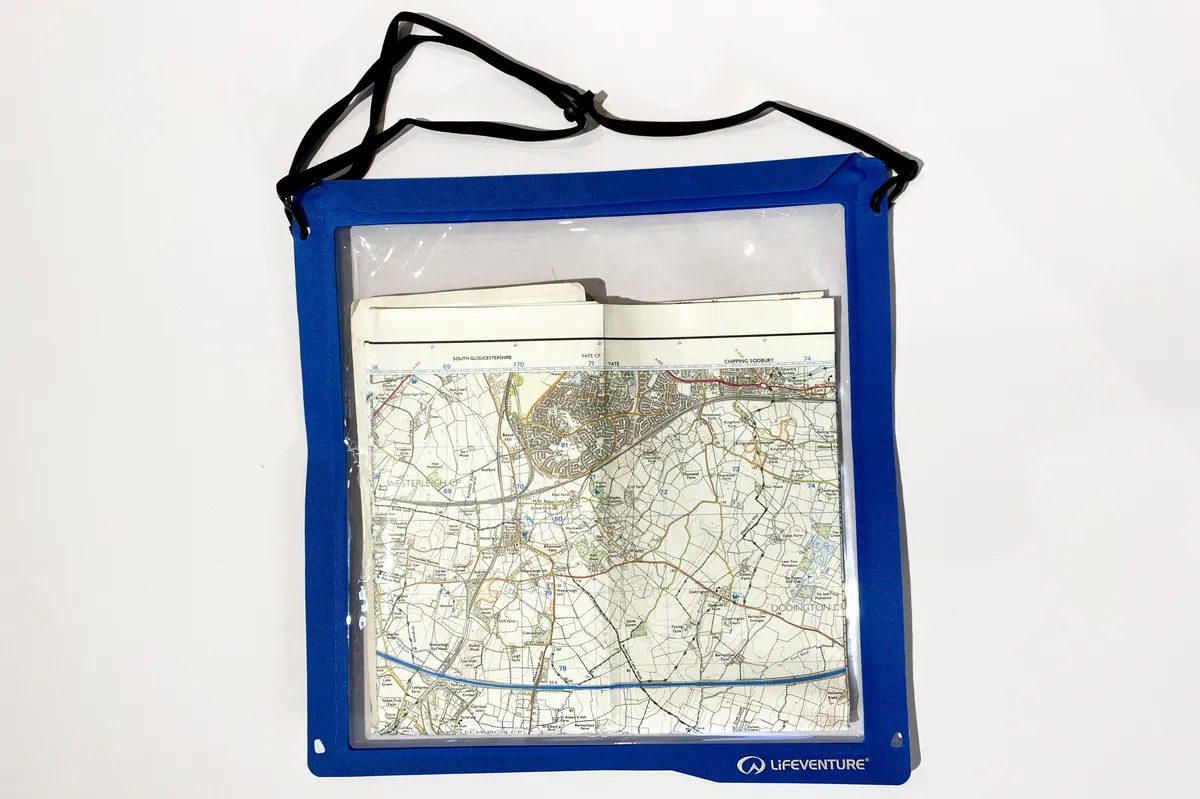 Lifeventure Waterproof Map Case on a white background