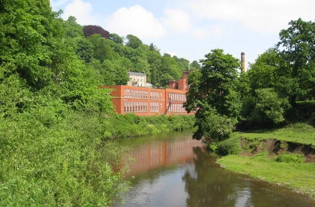 Masson Mills on the river