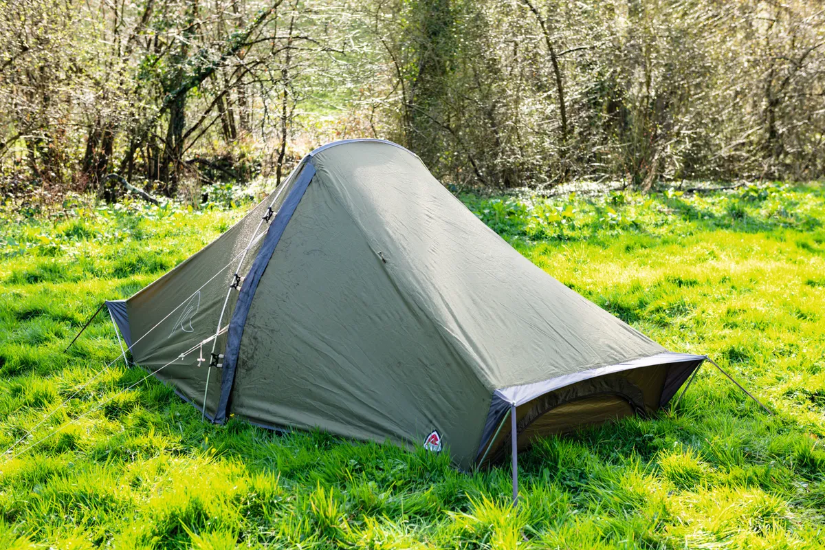 Green tent for two