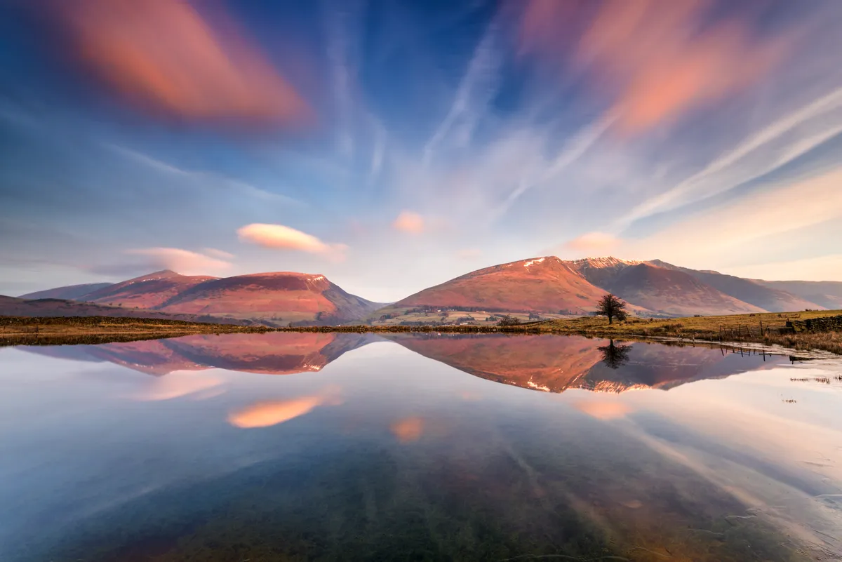 Symmetry on a beautiful Lake District Tarn