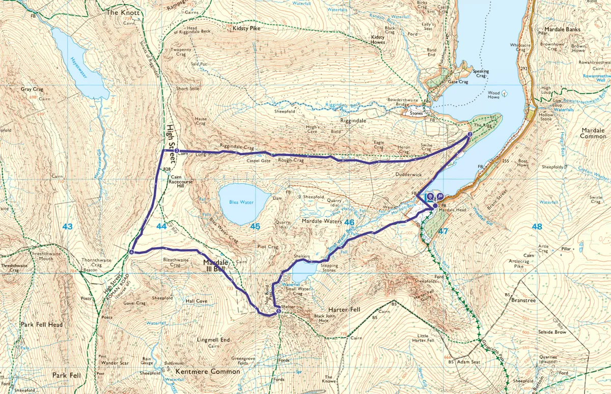 Haweswater route