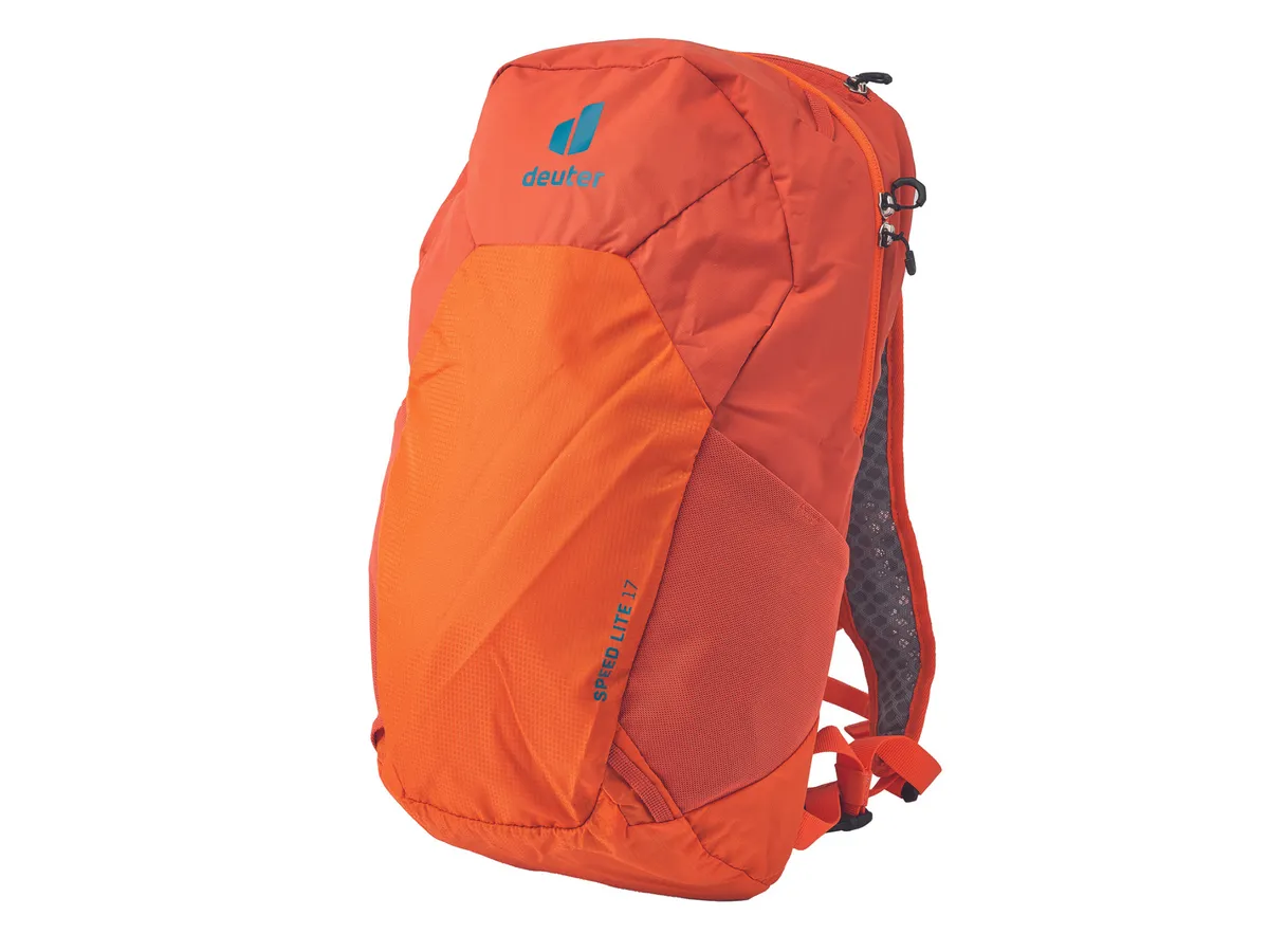 Orange backpack 