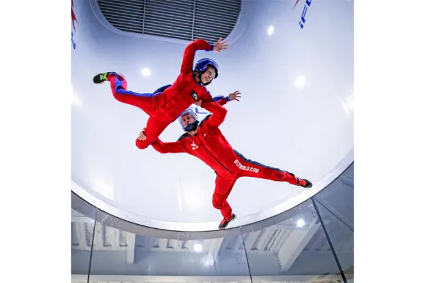 Indoor Skydiving at the Bear Grylls Adventure Experience