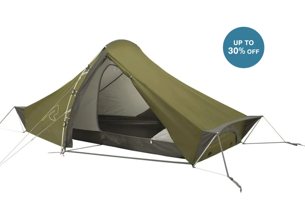 Green two person tent 
