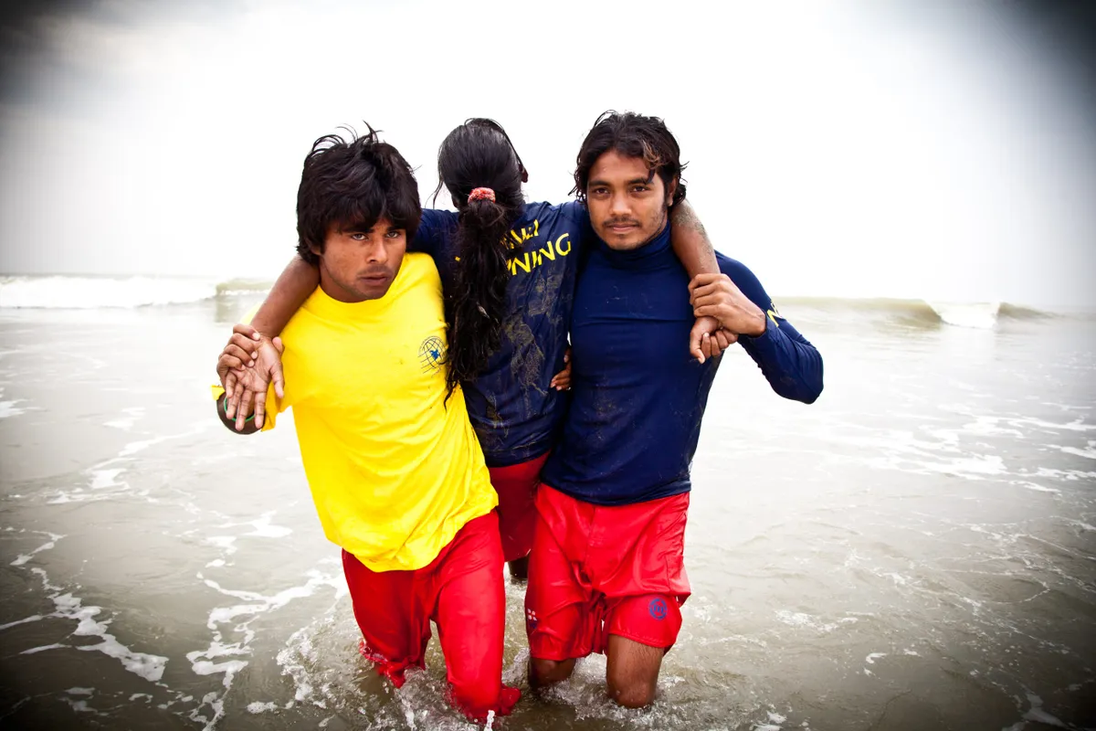 International lifeguard training programme taking place in Bangladesh