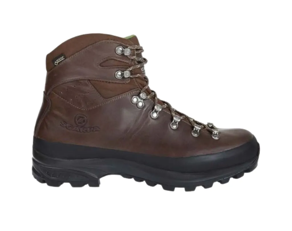 Brown walking boots 
