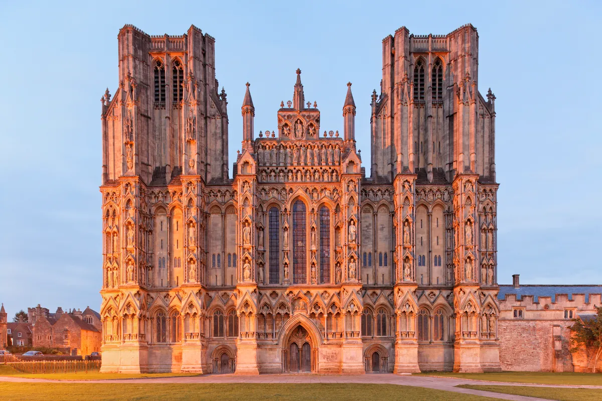 Wells Cathedral is one of the best cathedrals in England