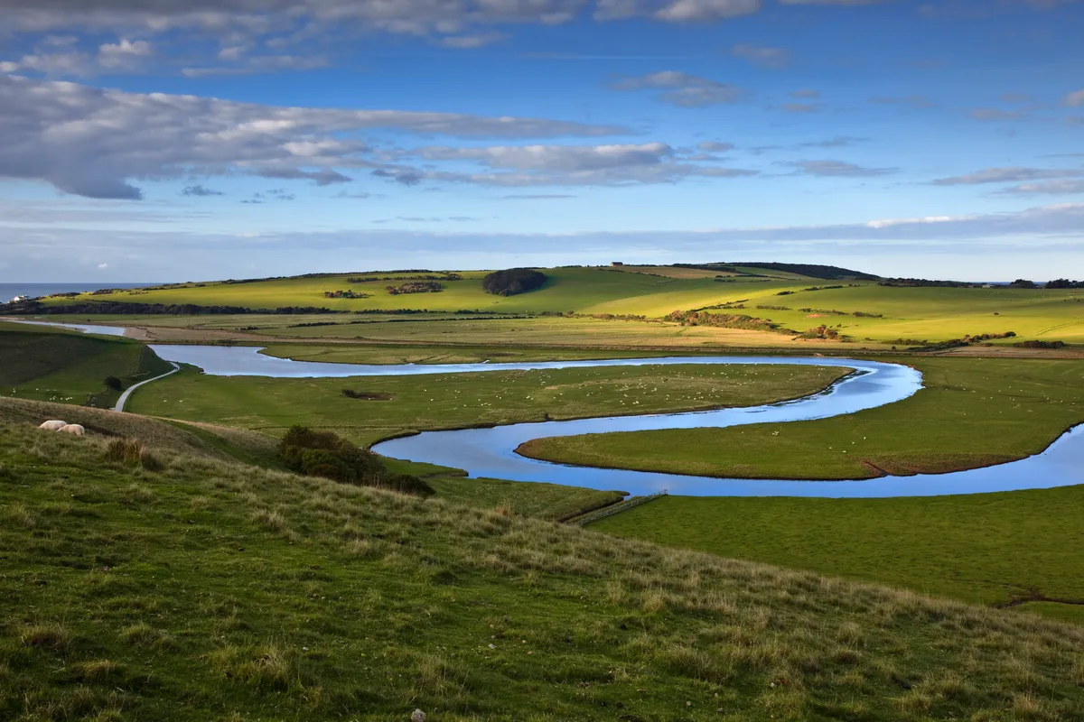 River Cuckmere is a great place for kayakers