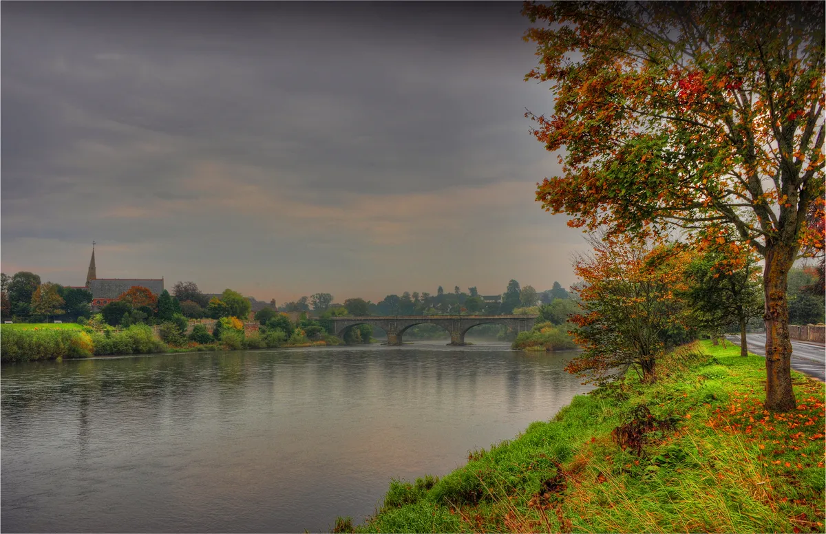 The River Tweed is one of the best places for kayaking