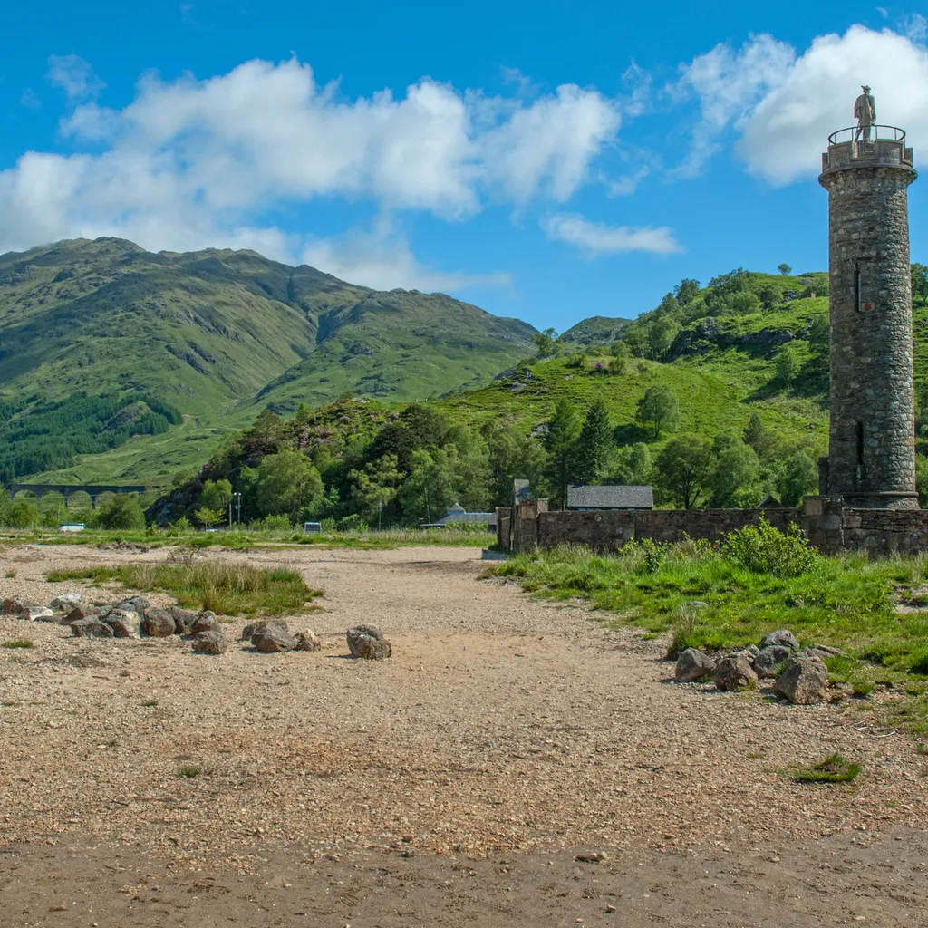 Glenfinnan monument, Inverness-shire