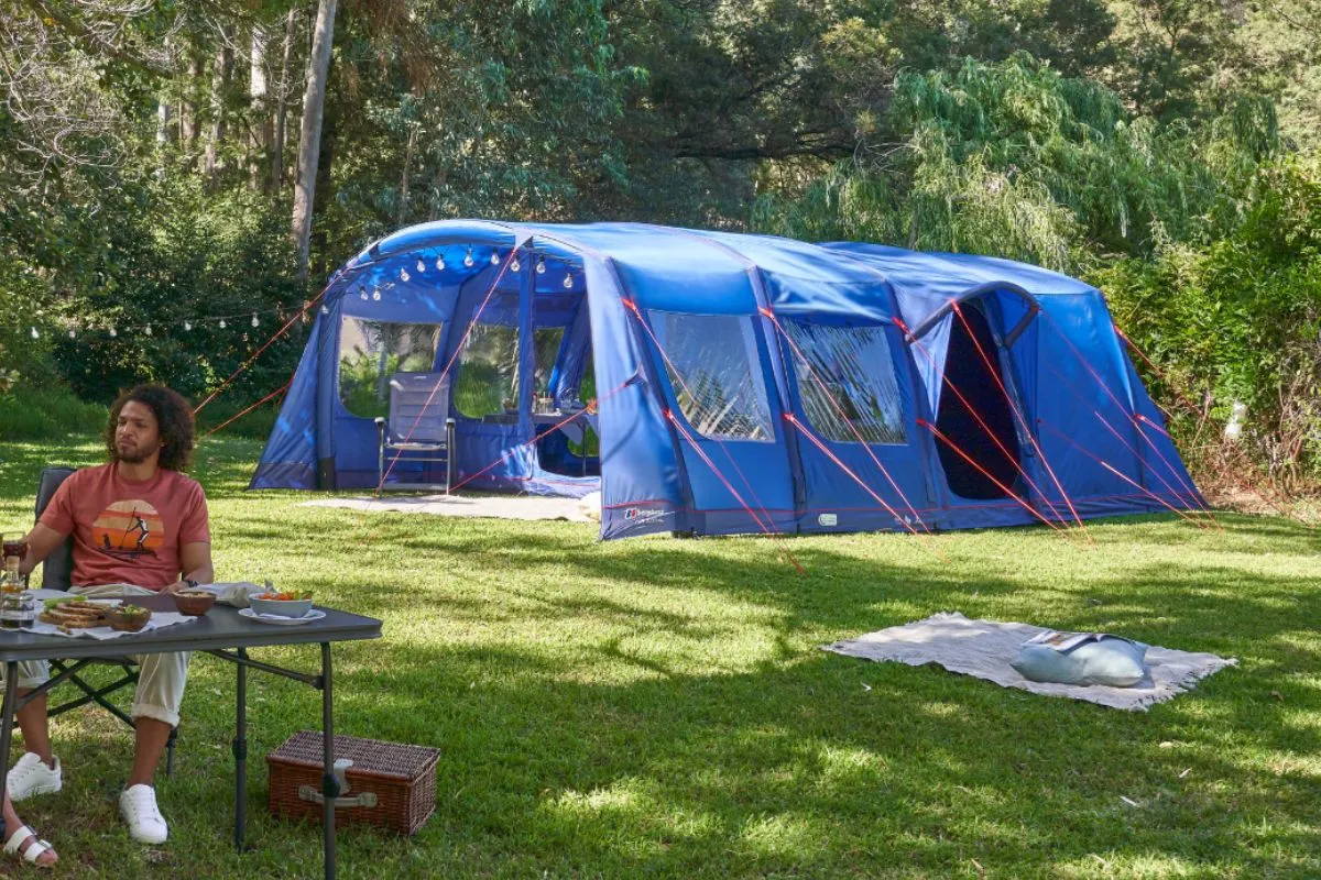Berghaus blue tent