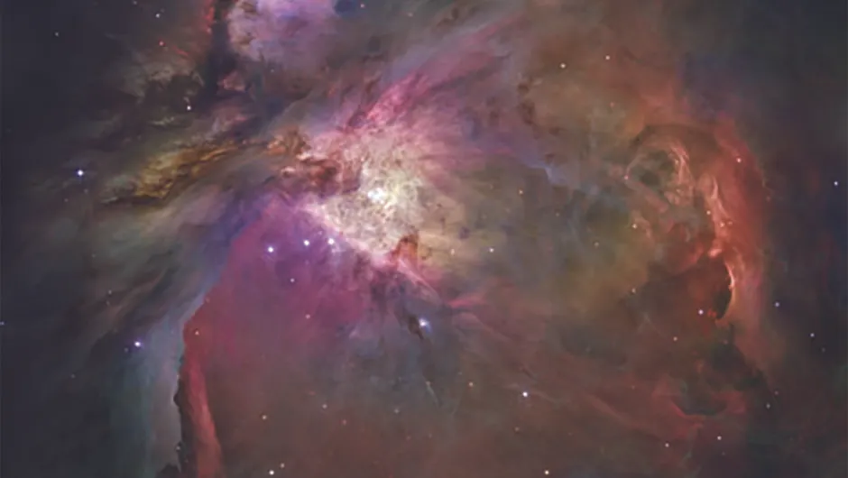 In the Orion Nebula, dust grains might have life-like properties. Credit: NASA