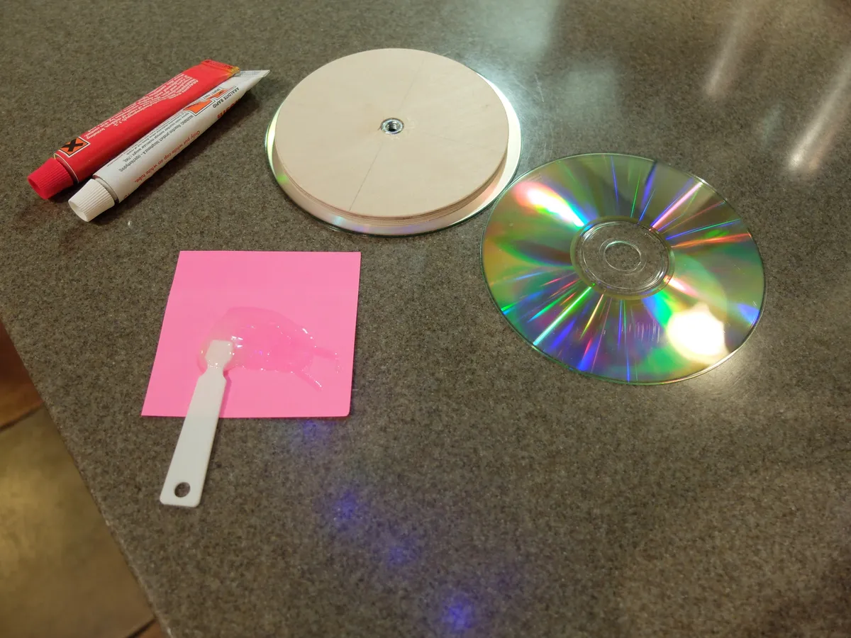 Assembling the drive disc