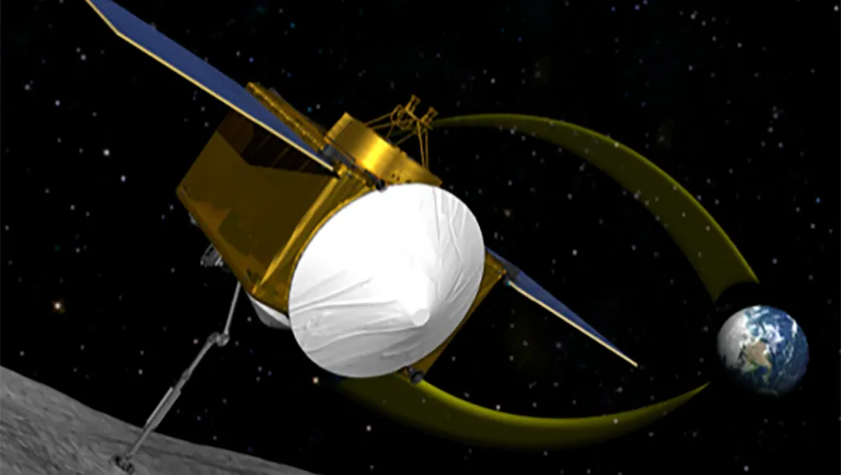 OSIRIS-REX is due to launch in 2016, and to start collecting samples in 2019. (Image Credit: NASA/Goddard/Uni. of Arizona)