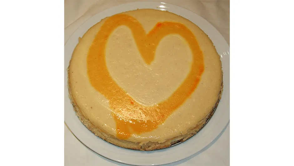 Bake a Heart Nebula cheesecake this Valentine's Day