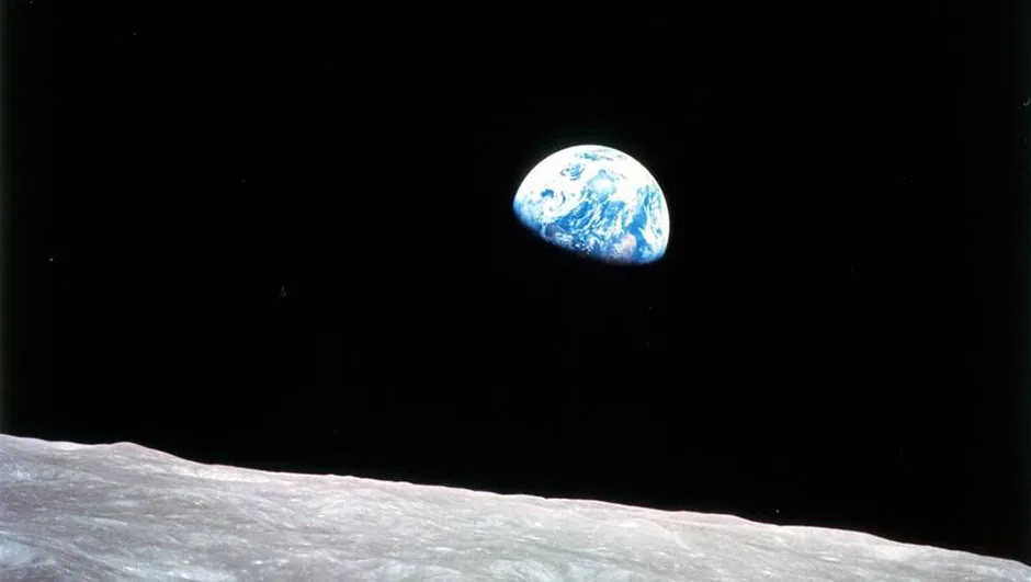 William Anders' now-famous 'Earthrise' image, captured during Apollo 8, showed the fragility of our planet for the first time. Credit: NASA