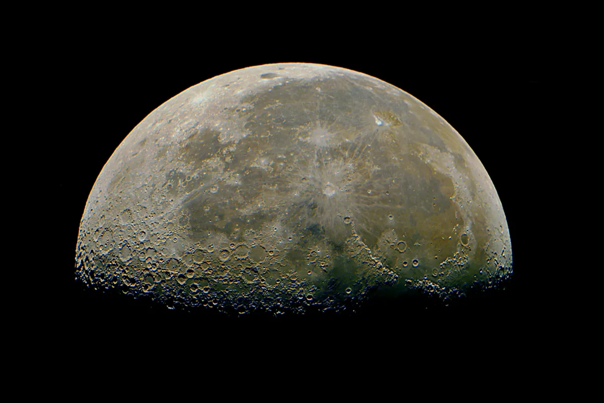 Colourful Moon 2 by Jonathan Killick, Scunthorpe, UK. Equipment: Nexstar 8SE, Canon 350d