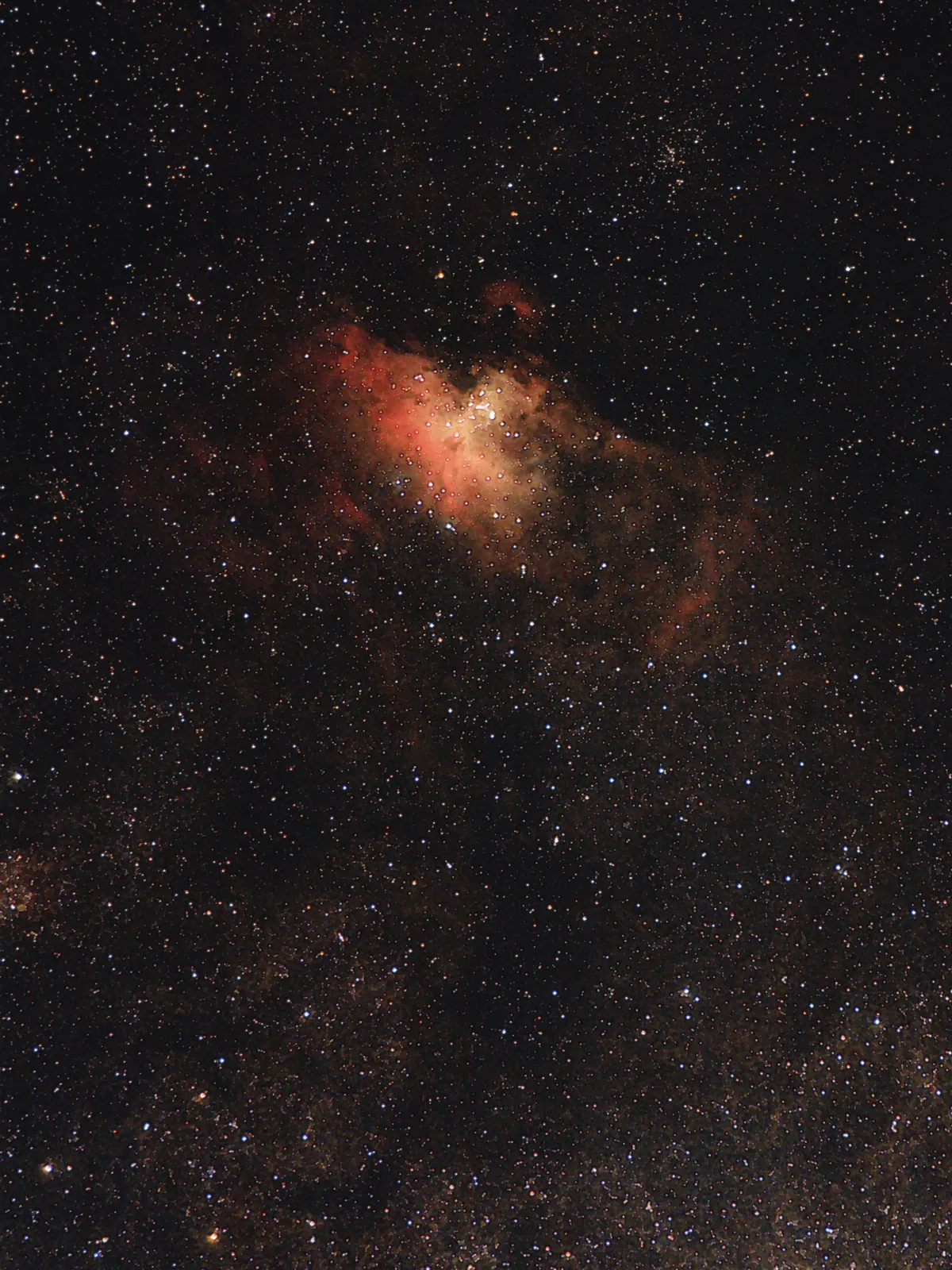 The Eagle Nebula by Dave Walker, UK.