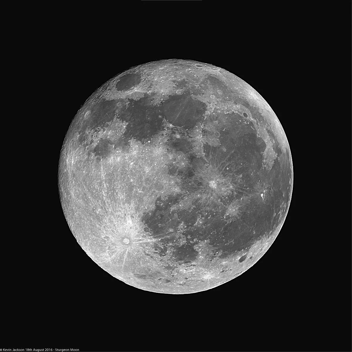 The Moon by Kevin Jackson, UK. Equipment: Sky-Watcher Equinox Pro 80ED, QHY5L-IIM, 0.5x Reducer.