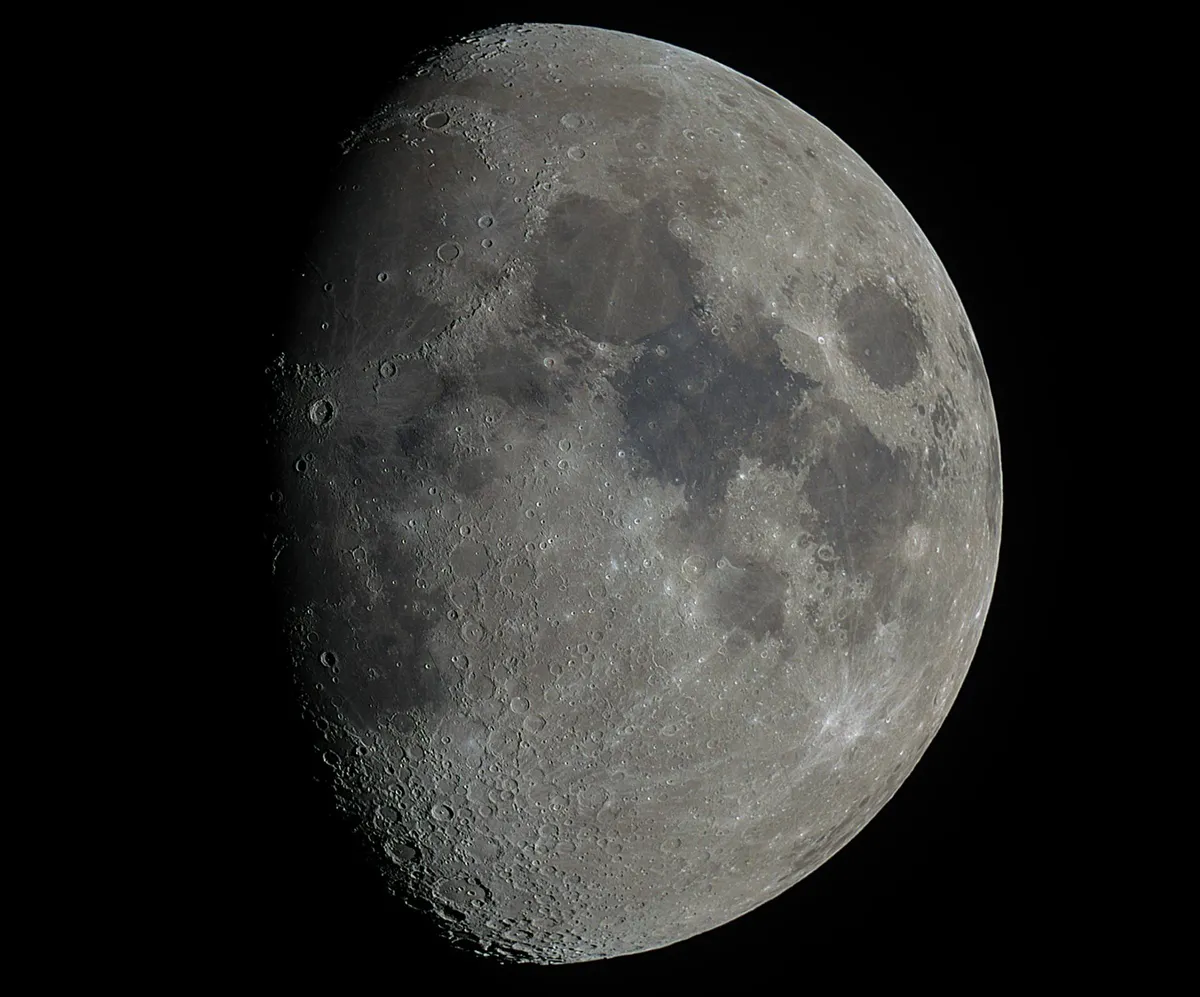 The Moon by Houssem Ksontini, Tunis, Tunisia. Equipment: Skywatcher 150/750, Neq3-2 mount, Nikon D5300