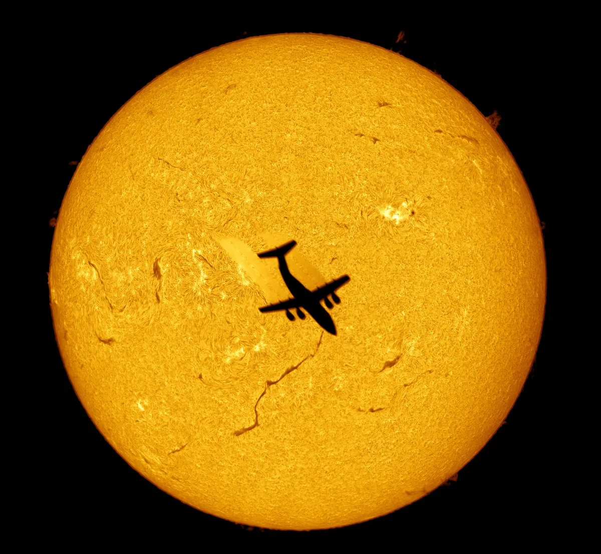 Holiday in the Sun by Alexandra Hart, Cheshire, UK. Equipment: Solarscope DSF-100, DMK41