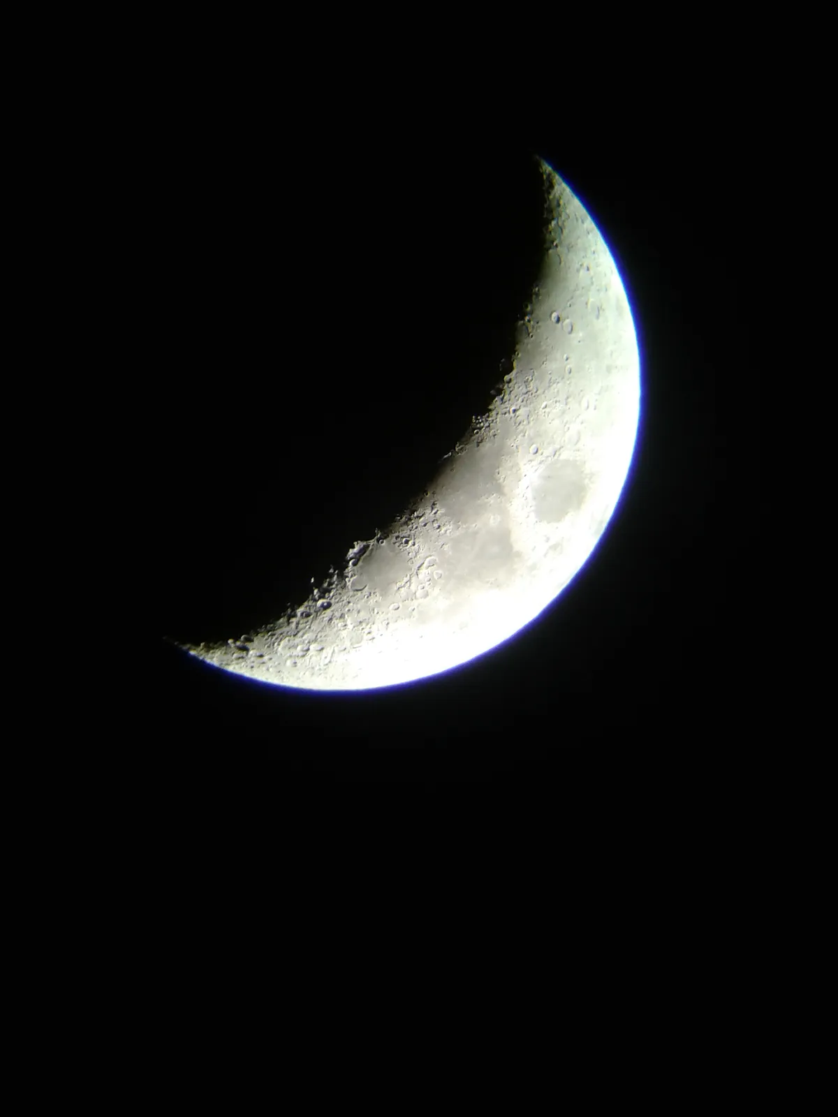 The Moon by Jack Reeves (aged 14), UK. Equipment: Celestron Astromaster 90 AZ mount, smartphone.