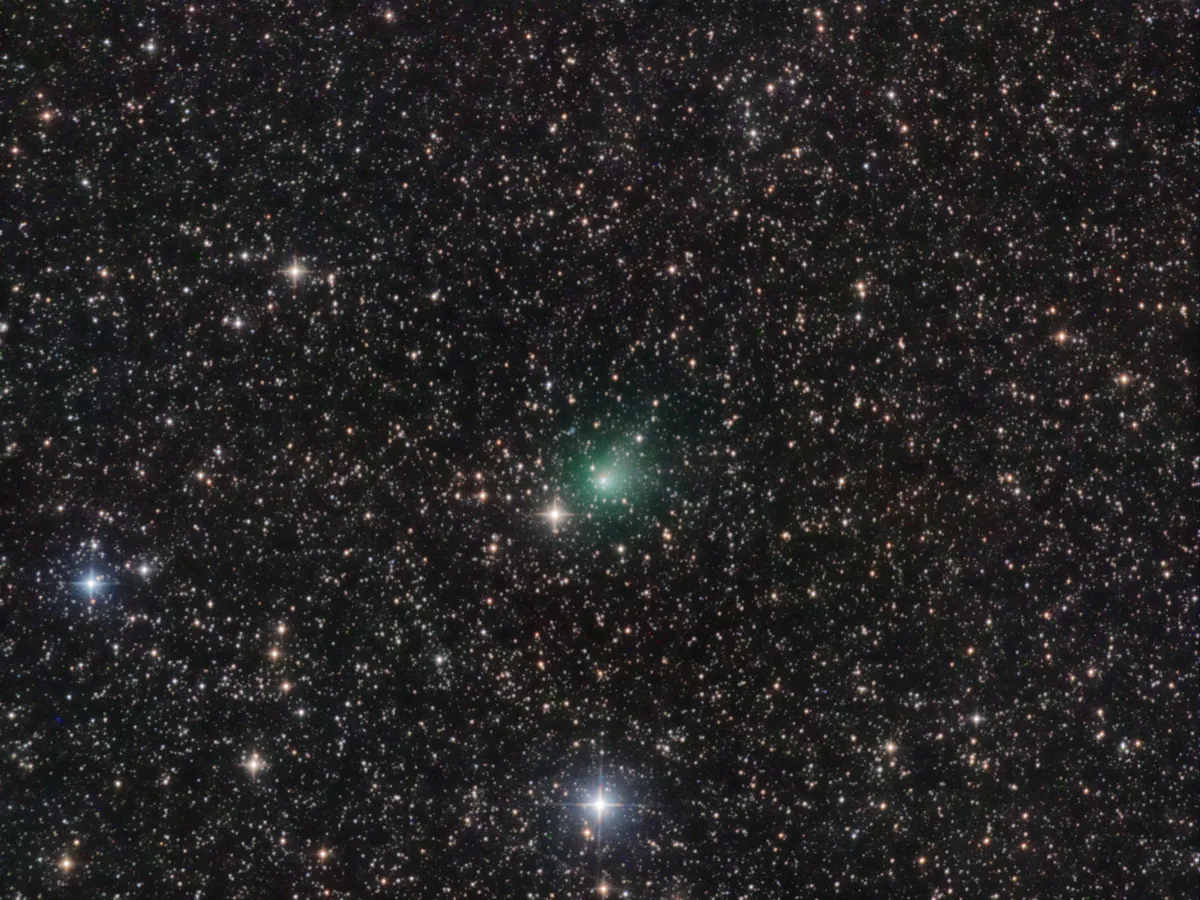 Comet C/2016 M1 PANSTARRS by José J. Chambó, Valencia, Spain. Equipment: Telescope GSO 8" f/3.8, Camera Atik 383L 
