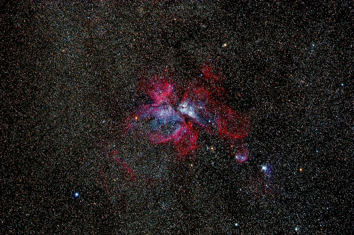 Eta Carinae by Mario Richter, Astrofarm Kiripotib, Namibia.