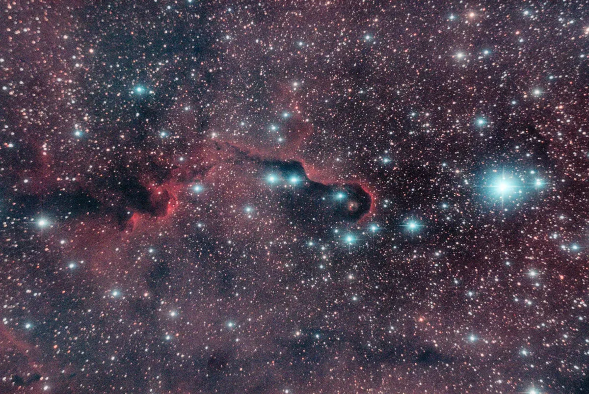 Elephant's Trunk Nebula (IC1396) by Paul Hutchinson, Torquay, UK.