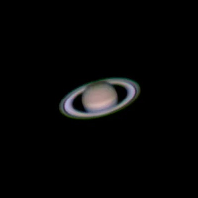 Saturn with Skywatcher 150/750 by Houssem Ksontini, Tunis, Tunisia.