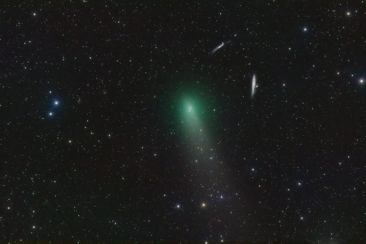 Short-period Comet 45P Sails in the Dark
