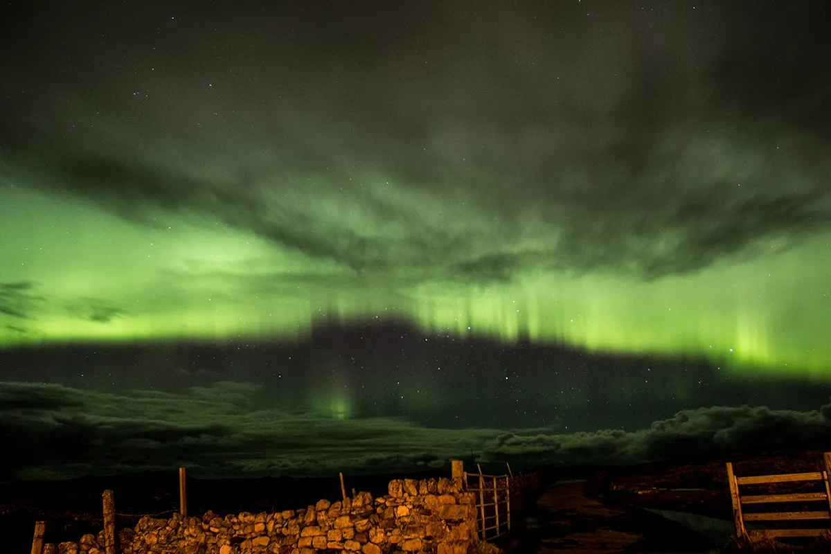 Aurora Borealis by Andy Walker, Durness, UK.