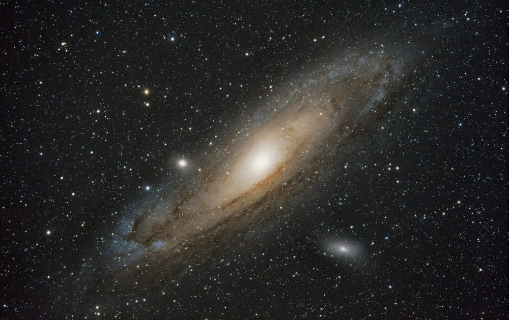 The Andromeda Galaxy by Mariusz Szymaszek.