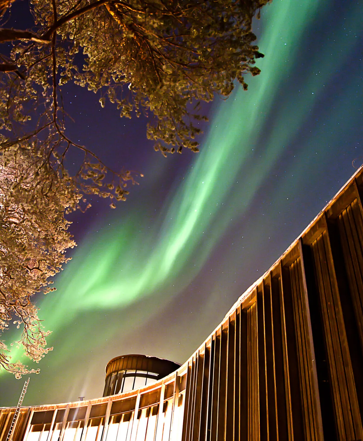 Aurora at North Inari by Premjith Narayanan, Laplands, Finland. Equipment: Canon 7D, Nikon lens 14-24mm F 2.8, Tripod.