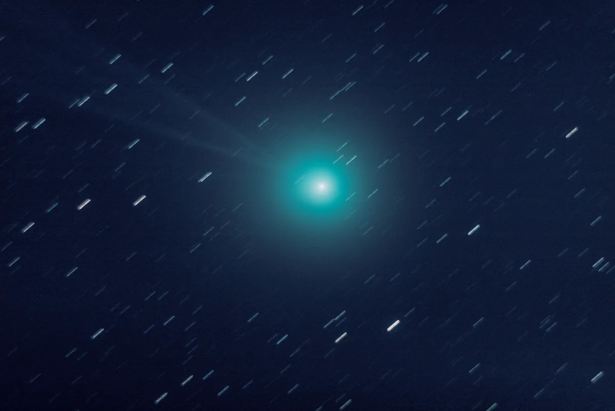 Comet C/2014 Q2 Lovejoy by Stephen Charnock, Farndon, Newark, Notts, UK. Equipment: Orion Atlas EQ-G mount, 10