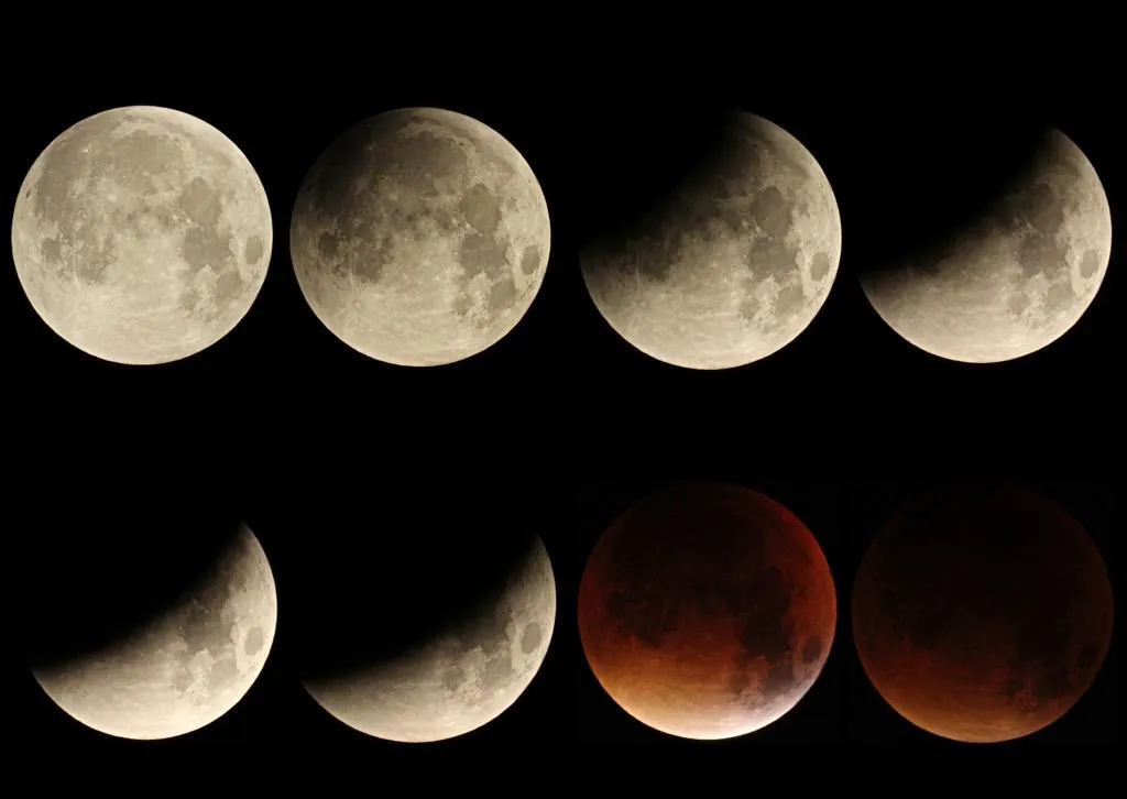 Lunar Eclipse (28/09/2015) by Sarah & Simon Fisher, Bromsgrove, Worcestershire, UK.