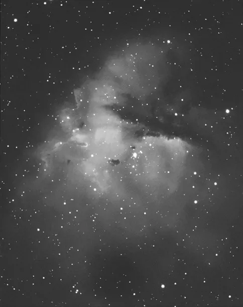 NGC281 Pacman nebula in Mono Ha by Tom Richardson, Birmingham, UK.