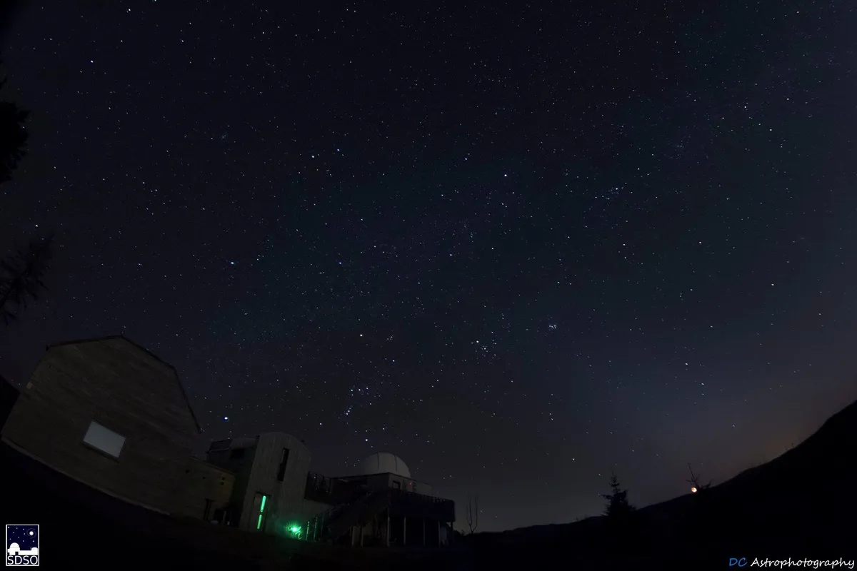 Zodiacal Light by Daniel Cameron, Scottish Dark Sky Observatory, Scotland, UK. Equipment: Canon EOS 60Da, SkyWatcher Star Adventurer mount