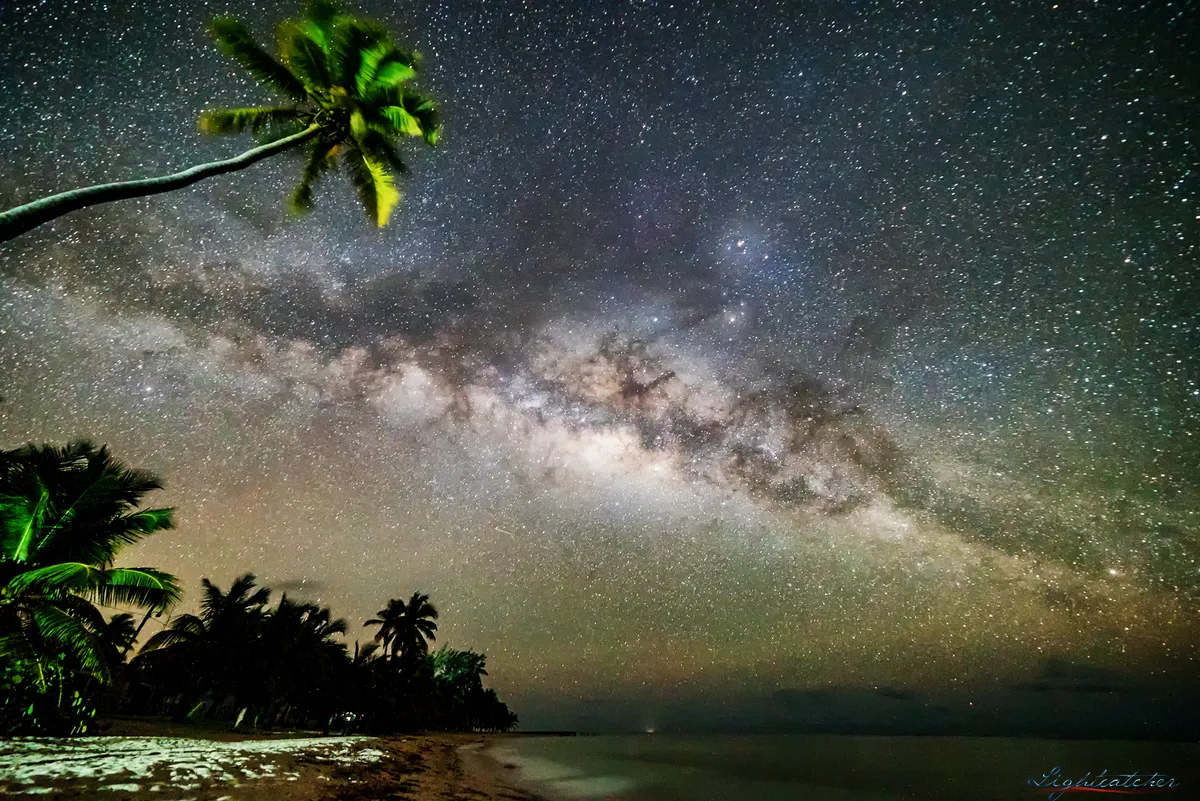 Milky Way over Saona Island by Mariusz Szymaszek, Crawley, UK. Equipment: Sony A7S, tripod.