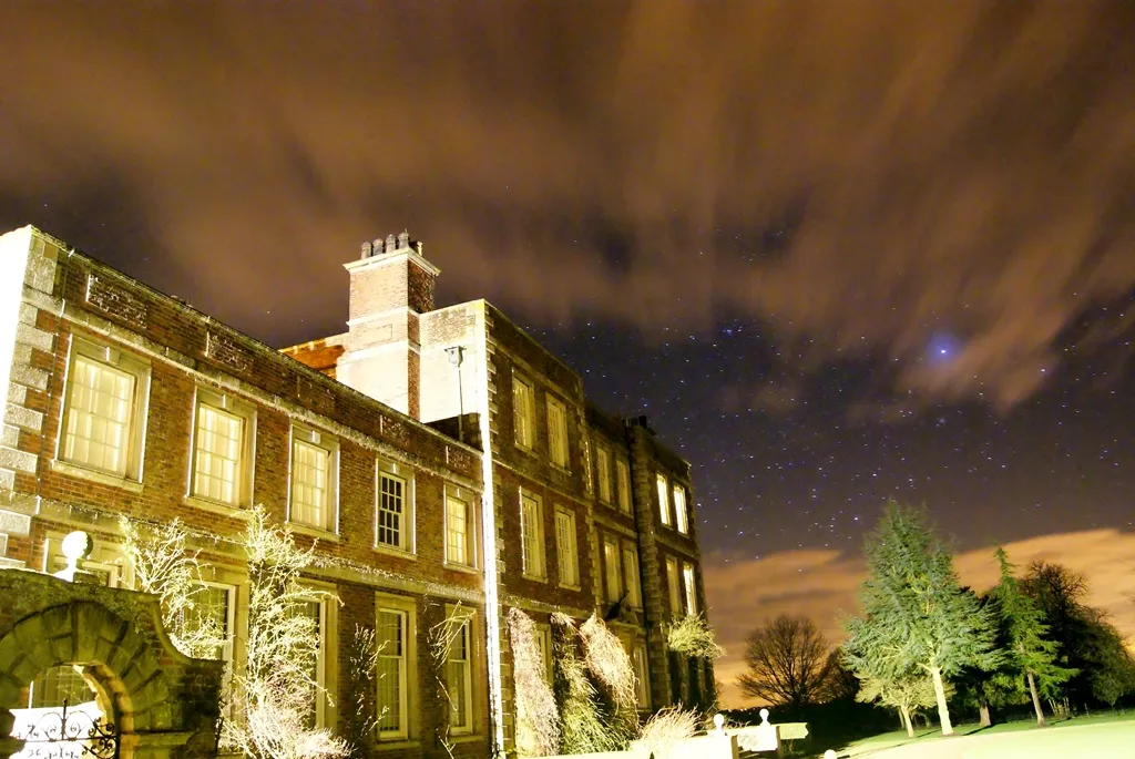 Gunby Hall and the Stars by Justin, Skegness, UK. Equipment: Sony A230.