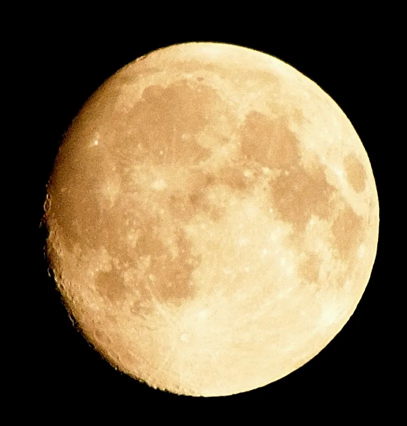 Our Wonderful Moon by Roger Humber, Stoke on Trent, UK. Equipment: Nikon D3300, 300mm lens.